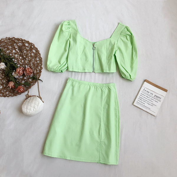 Moderan set sa patent zatvaračem - dvodijelni