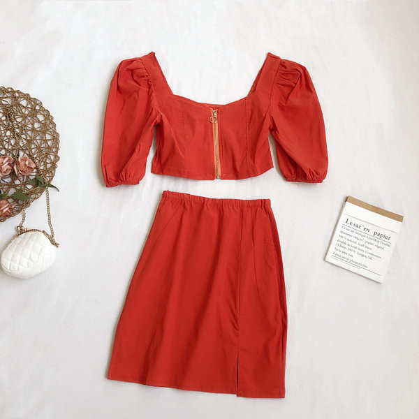 Moderan set sa patent zatvaračem - dvodijelni