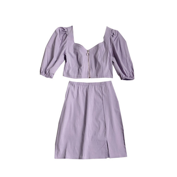 Moderan set sa patent zatvaračem - dvodijelni