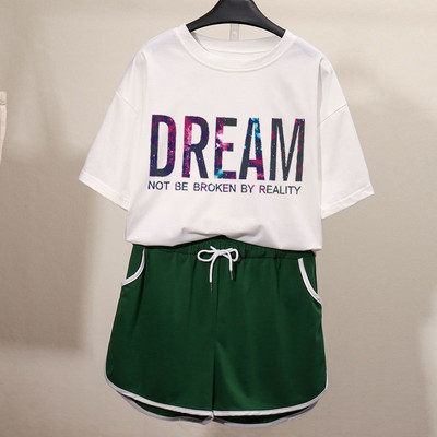 Γυναικείο καλοκαιρινό σετ σορτς και μπλουζάκι - διάφορα μοντέλα