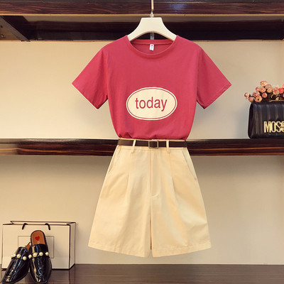 Jauna modeļa vasaras komplekts - T-krekls un šorti