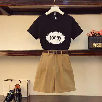 Jauna modeļa vasaras komplekts - T-krekls un šorti