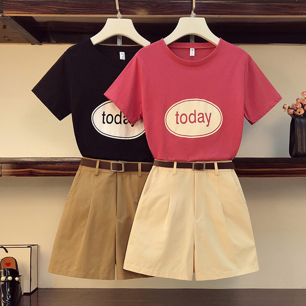 Jauna modeļa vasaras komplekts - T-krekls un šorti