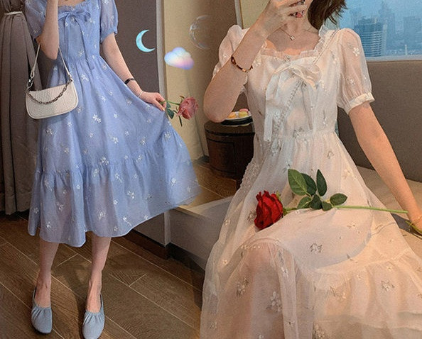 Ženska ležerna haljina izrezanog modela za trudnice