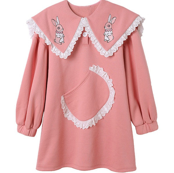 Moderna ženska haljina s vezom za trudnice