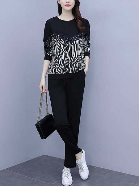 Καθημερινό σετ με ζωική εκτύπωση - μεγάλο μέγεθος