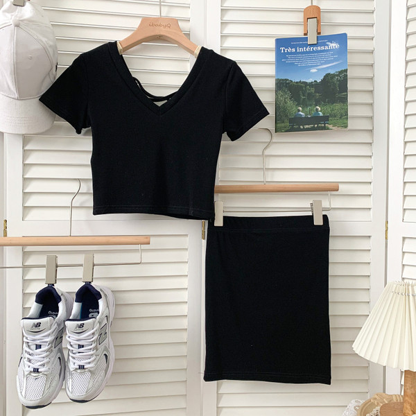 Casual set tajica - bluza i suknja