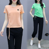 Novi model ljetnog kompleta - majica kratkih rukava i sportske hlače