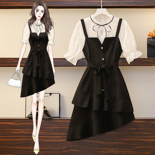 Komplet haljina i košulja kratkih rukava