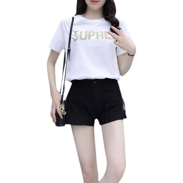 Dnevni ženski set sa natpisom - dvodijelni