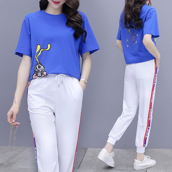 Sportski dnevni set za žene s printom