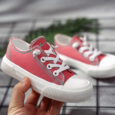 Bērnu kedas ar plakanām zolēm meitenēm un zēniem