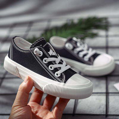 Bērnu kedas ar plakanām zolēm meitenēm un zēniem