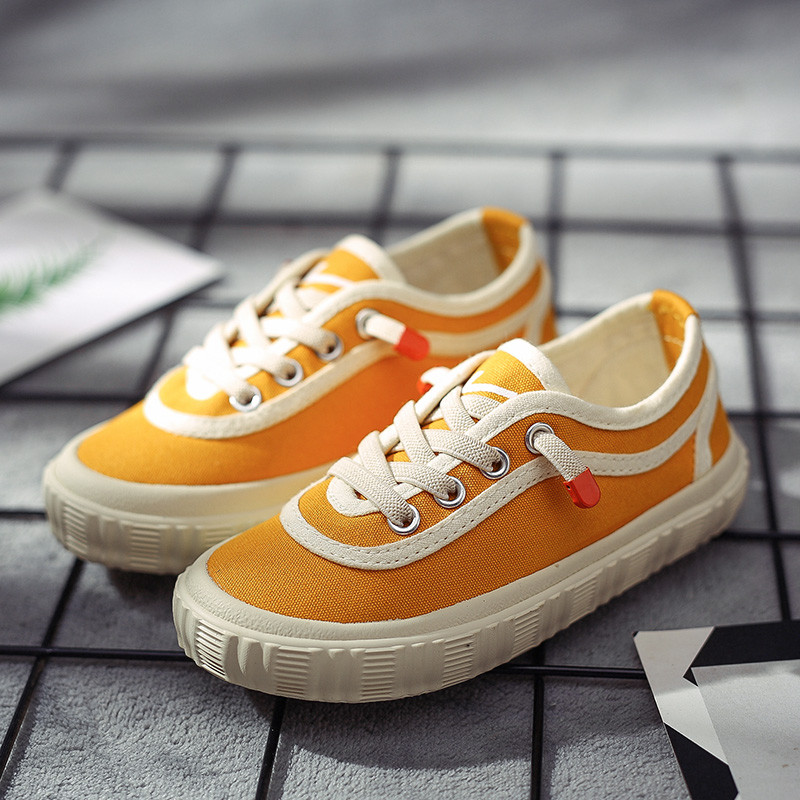 Bērnu kedas ar plakanām zolēm meitenēm un zēniem