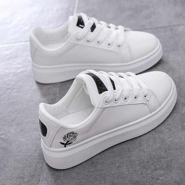 Dječje tenisice za djevojčice od eko kože u više modela sa vezicama