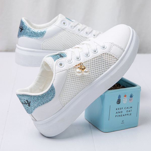 Dječje tenisice za djevojčice od eko kože u više modela sa vezicama