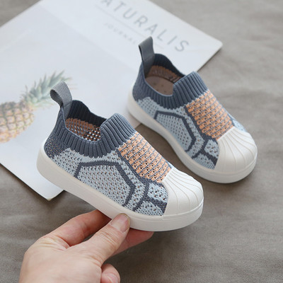 Vaikiški laisvalaikio batai iš tekstilės plokščiu padu