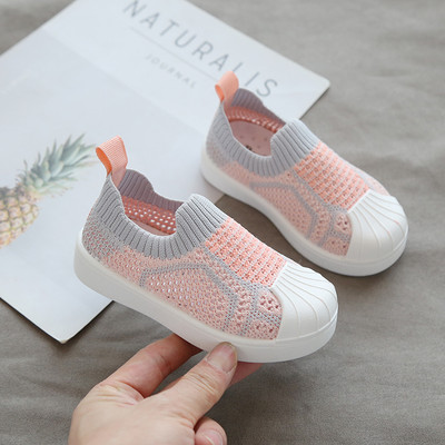 Vaikiški laisvalaikio batai iš tekstilės plokščiu padu