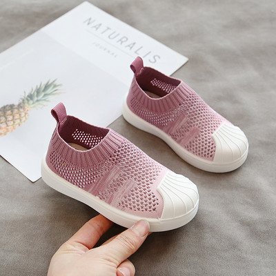 Vaikiški laisvalaikio batai iš tekstilės plokščiu padu