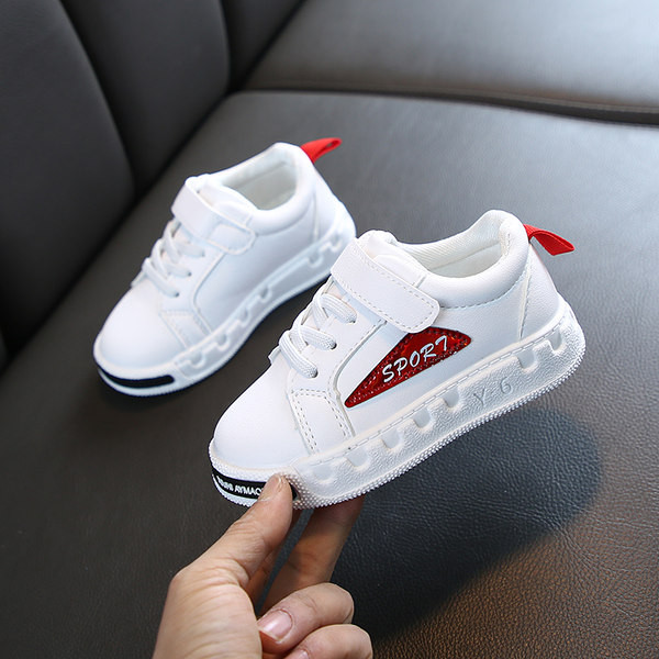 Kožne dječje tenisice s ravnim potplatom za djevojčice i dječake