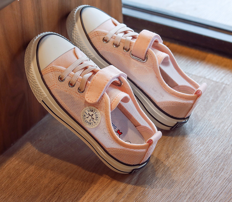 Elpojošas bērnu kedas meitenēm un zēniem ar velcro aizdari