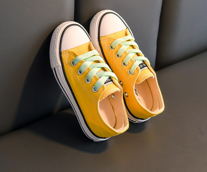 Dječje tenisice za djevojčice i dječake s vezicama u boji