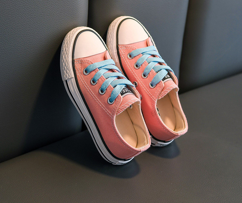 Dječje tenisice za djevojčice i dječake s vezicama u boji