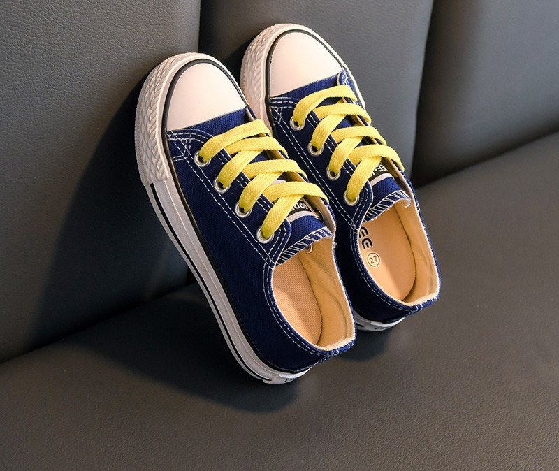 Dječje tenisice za djevojčice i dječake s vezicama u boji