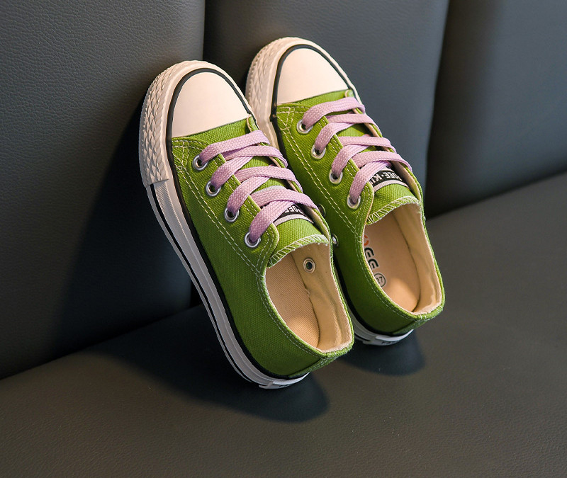 Dječje tenisice za djevojčice i dječake s vezicama u boji