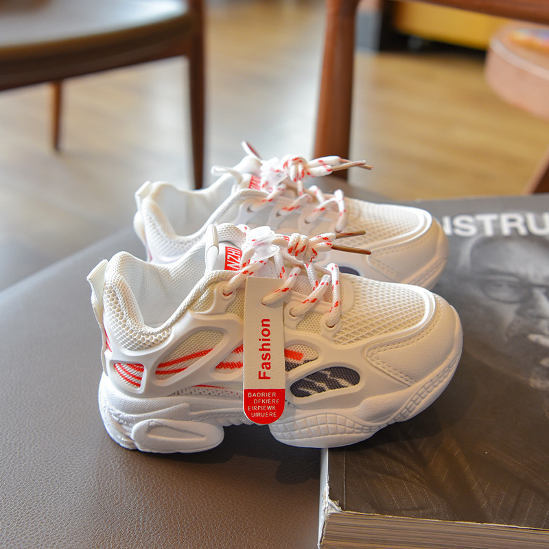 Tenisice za djevojčice s grubim potplatom i vezicama