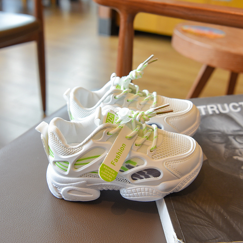 Tenisice za djevojčice s grubim potplatom i vezicama