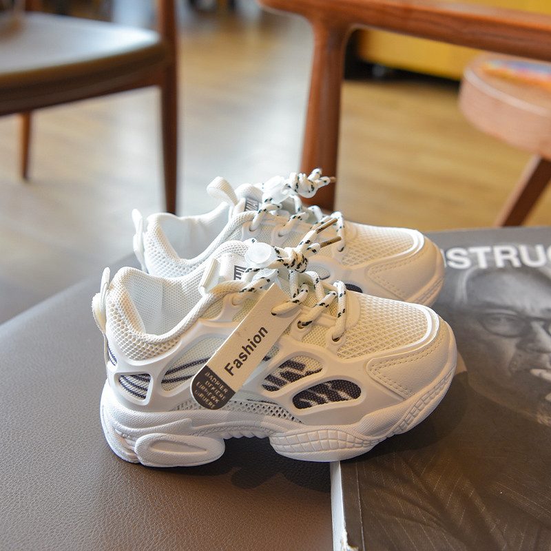 Tenisice za djevojčice s grubim potplatom i vezicama