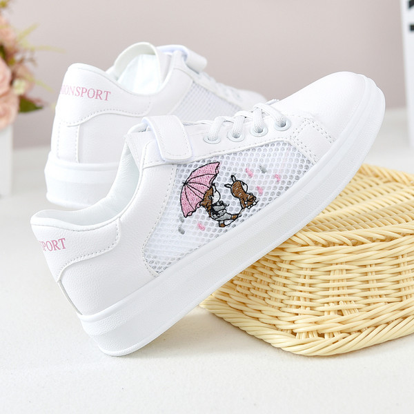 Novi model aktualnih dječijih patika za djevojčice sa vezom i natpisom