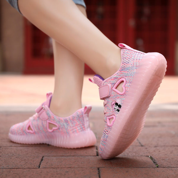 Šarene dječje tekstilne tenisice s vezom