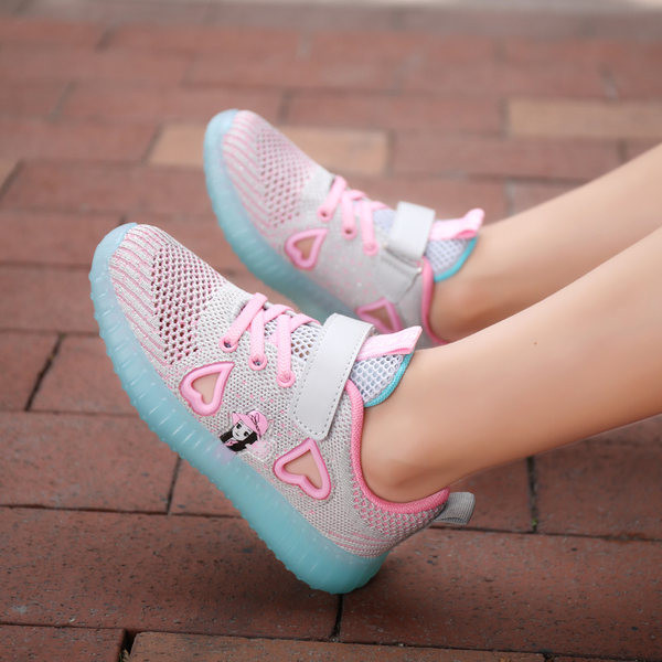 Šarene dječje tekstilne tenisice s vezom