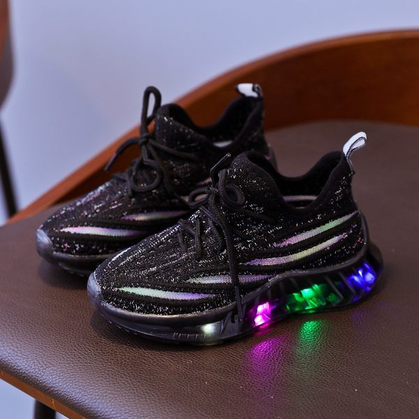 Svjetleće tenisice s vezicama - za djevojčice