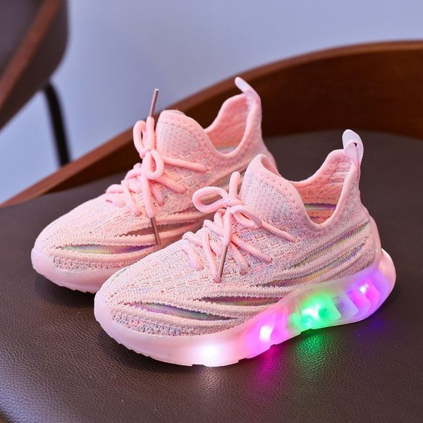 Svjetleće tenisice s vezicama - za djevojčice