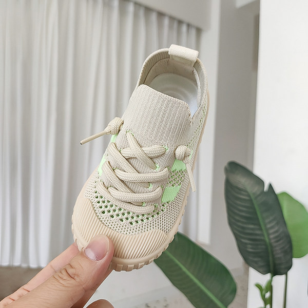 Canvas bērnu elpojošas kedas ar plakanām zolēm