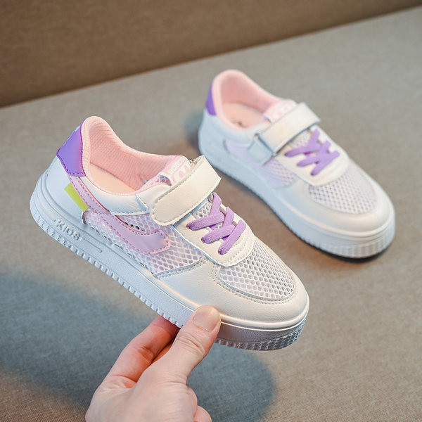 Νέο μοντέλο παιδικά αθλητικά παπούτσια για κορίτσια και λουράκια βελκρό 