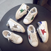 Modernas bērnu kedas no eko ādas ar šņorēm