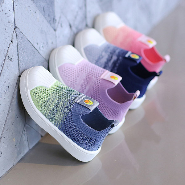 Bērnu ikdienas apavi ar plakanu zoli meitenēm un zēniem