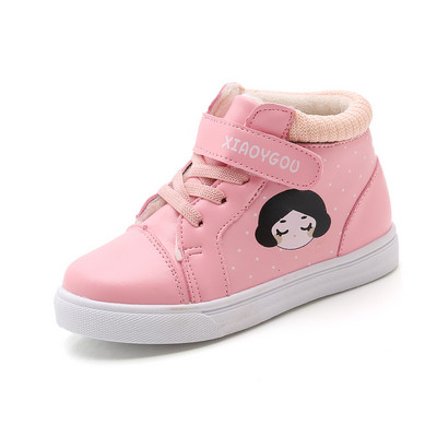 Jauns bērnu kedu modelis no eko ādas ar izšūtu tauriņu