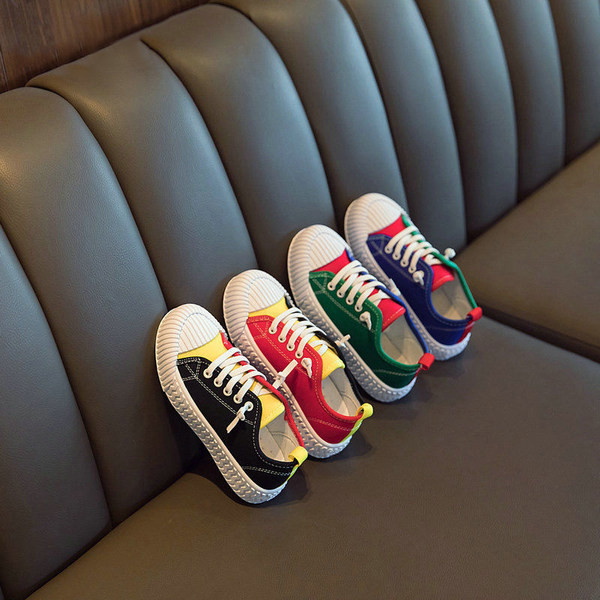 Novi model tenisica za djevojčice u boji od tekstila sa vezicama