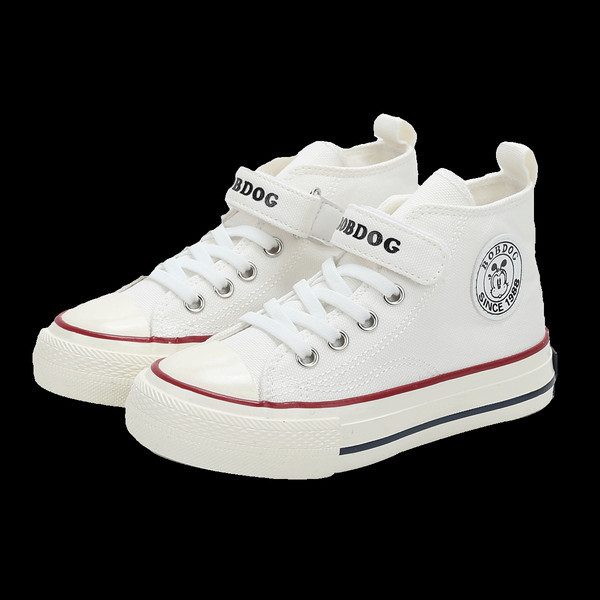 Dječje tenisice s ravnim potplatom i natpisom u više boja