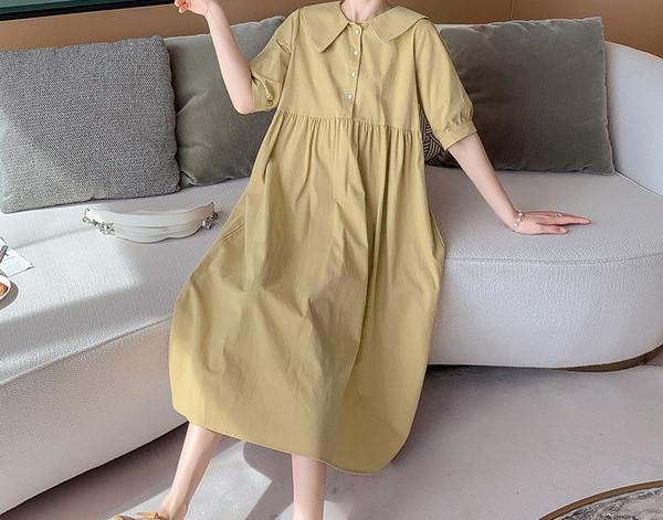 Aktuālā kleita grūtniecēm garš modelis