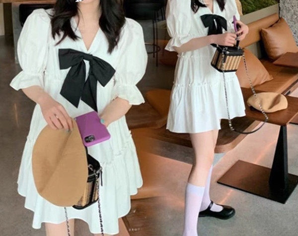 Ženska ležerna haljina kratkog kroja za trudnice