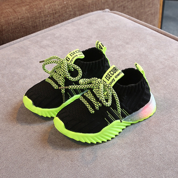 Svjetleće dječje tenisice s vezicama - za djevojčice i dječake