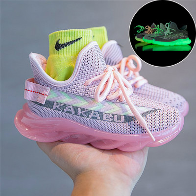 Gaismas bērnu kedas meitenēm un zēniem