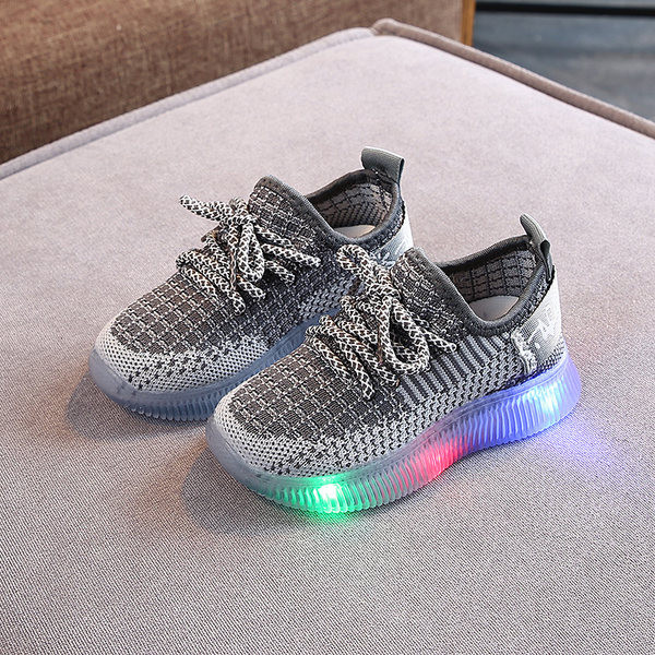 Gaismas bērnu kedas ar šņorēm - meitenēm un zēniem