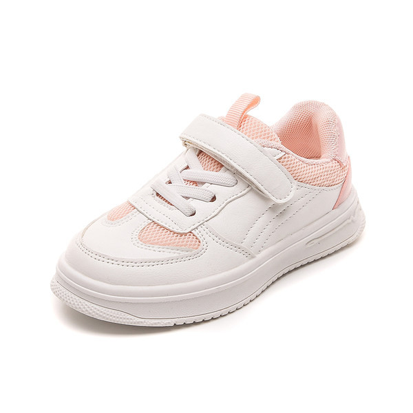 Dječje kožne tenisice sa naljepnicom i ravnom oznakom